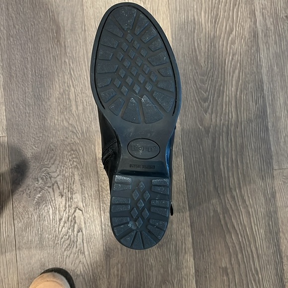 Born Gibb Leather Tall Riding Wide Calf Boots size 8.5 - Picture 8 of 10